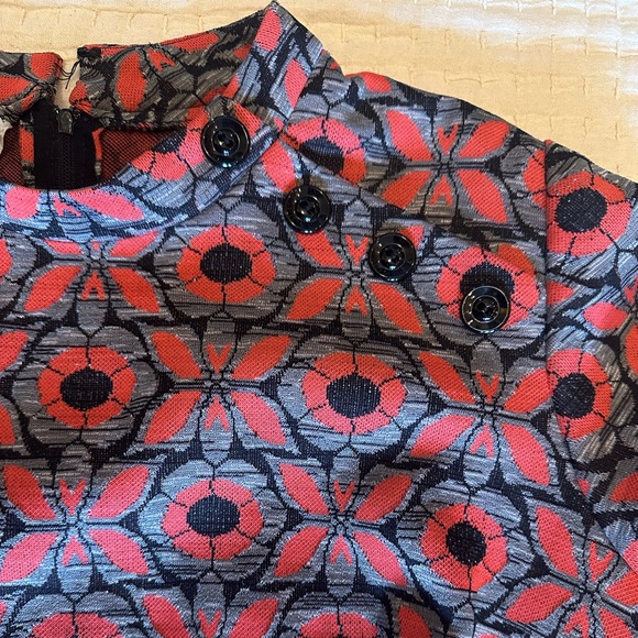 Retro Vintage 60s Mod Shift Dress - Picture 2 of 6